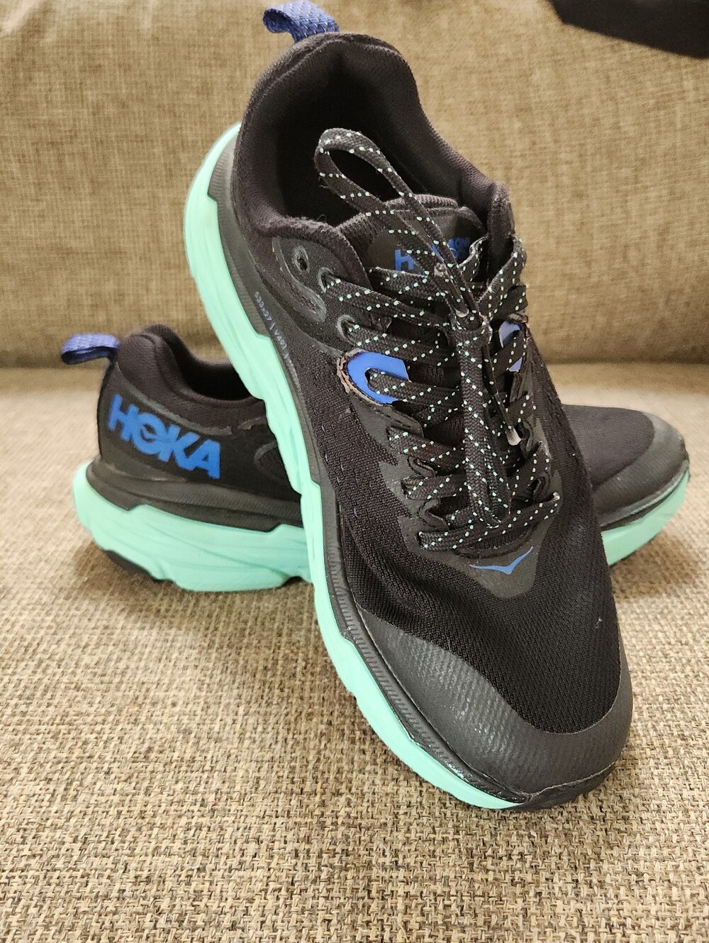 Hoka Challenger ATR 6 GTX Women’s Trail Running Shoe 7.5 Blue Black Teal